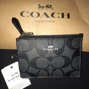 Coach ID case/change purse